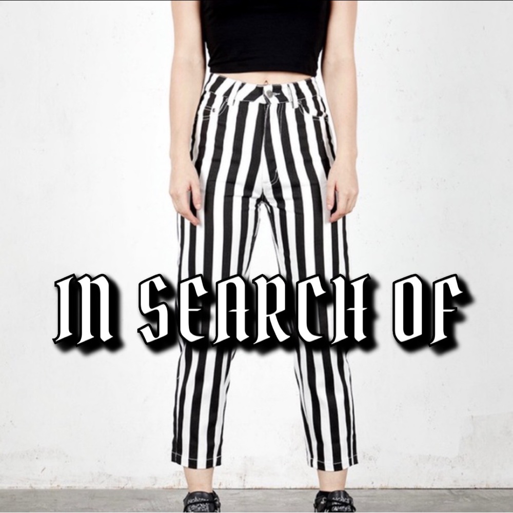 Disturbia jeans IN SEARCH OF beetle striped